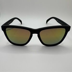 Goodr Whiskey Shots with Satan‎ Unisex Black Copper Lens Polarized Sunglasses